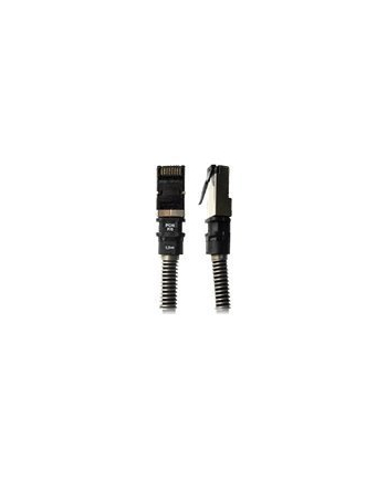 Patchsee RJ45 CAT.6a UTP black 0,9m
