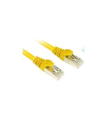 Sharkoon RJ45 CAT.6 SFTP yellow 0,25m