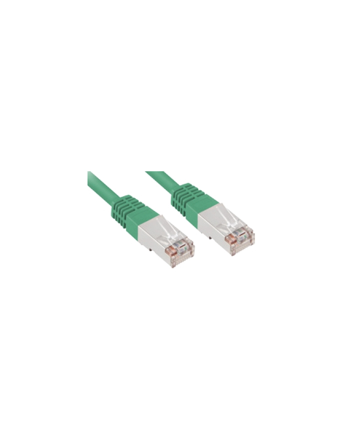 Sharkoon kabel RJ45 CAT.5e SFTP - green 1.5m główny