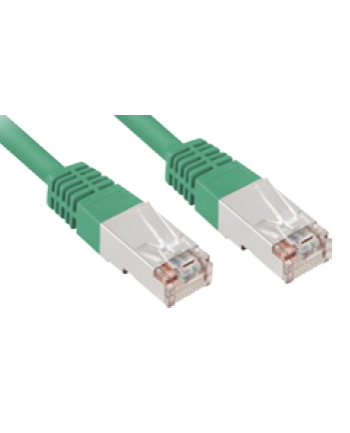 Sharkoon kabel RJ45 CAT.5e SFTP - green 1.5m