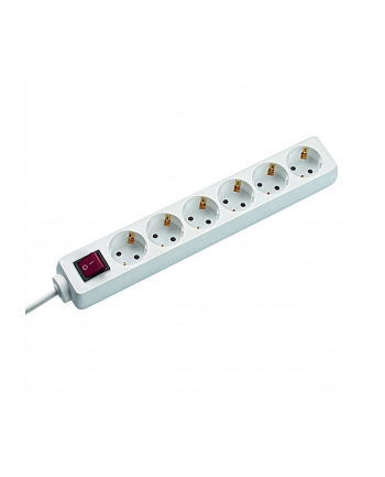 Bachmann SELLY 6x Gniazd white 1xprzełącznik