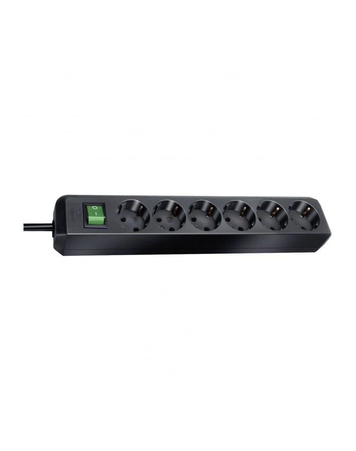 Brennenstuhl Eco black S 6x główny