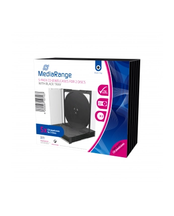 CD/DVD Jewelcase Double Retail 5 sztuk nr 1