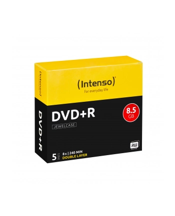 DVD+DL 8x JC 8,5GB Intenso 5 sztuk nr 2