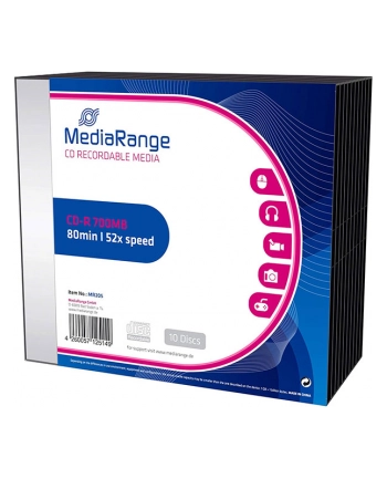 CDR 52x SC 700MB MediaR. 10 sztuk nr 1