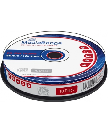 CDRW 12x CB 700MB MediaR. 10 sztuk nr 1