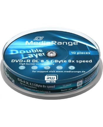 DVD+DL 8x CB 8,5GB MediaR 10 sztuk nr 2