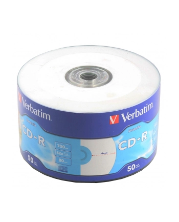 Verbatim CD-R 700 MB Spindel - 50 sztuk nr 1