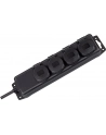 Brennenstuhl IP44 4x Gniazda black - nr 23