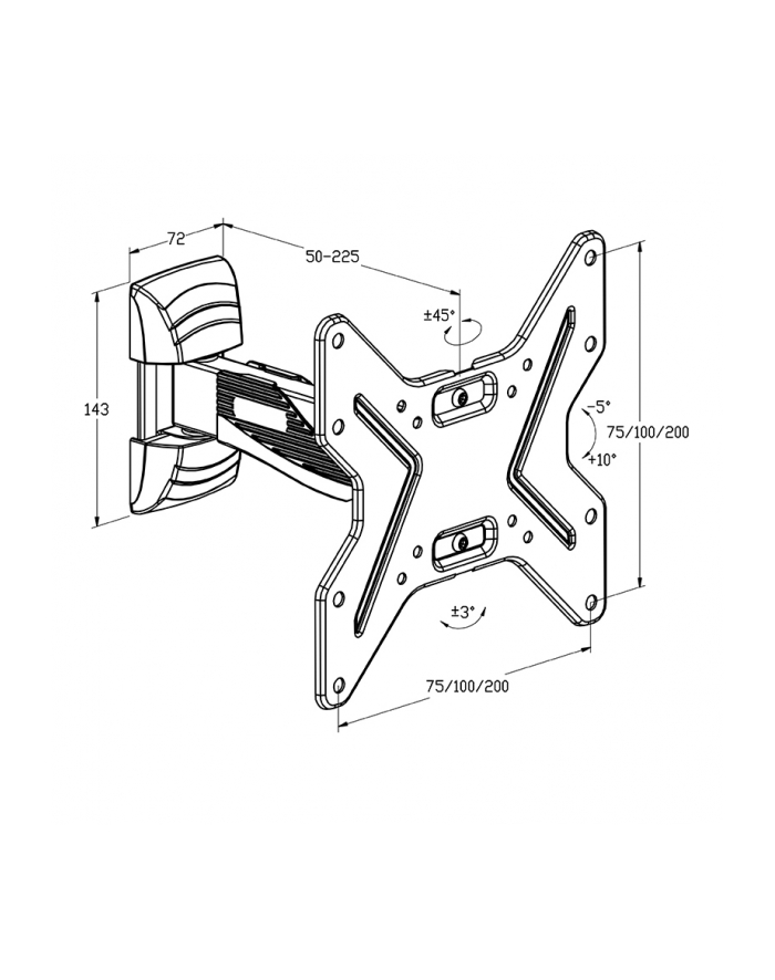 Hagor MB Flex S-II WA black H-SBVNTV-< 25KG główny