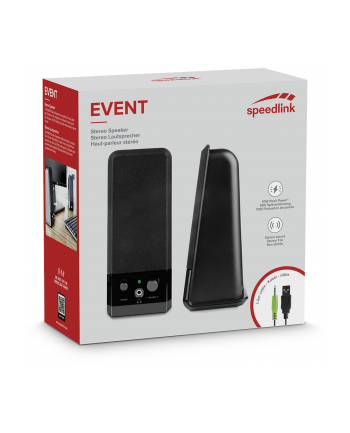Speedlink EVENT Stereo Speakers black nr 1
