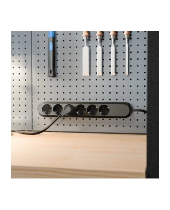 Bachmann SMART 6x Gniazd black Strom 5m
