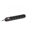 Bachmann SMART 6x Gniazd black 1xprzełącznik - nr 17