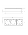 Bachmann SELLY 3x Gniazda white Strom 3,0m - nr 6