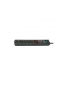Brennenstuhl Secure-Tec M/S 6-fach 19500A gy/bk - nr 12