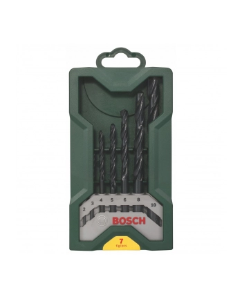 Bosch Mini X-Line Wiertła do metalu - zestaw 7 sztuk nr 1