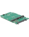 DeLOCK Adapter 2x mSATA+ Raid na SATA 22Pin - 2.5 cala - nr 16