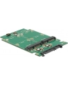 DeLOCK Adapter 2x mSATA+ Raid na SATA 22Pin - 2.5 cala - nr 2