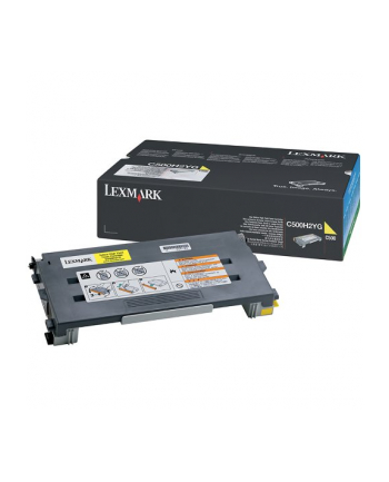 Lexmark Toner żółty 0C500H2YG