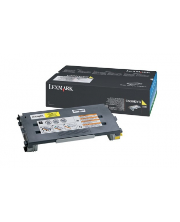 Lexmark Toner żółty 0C500H2YG