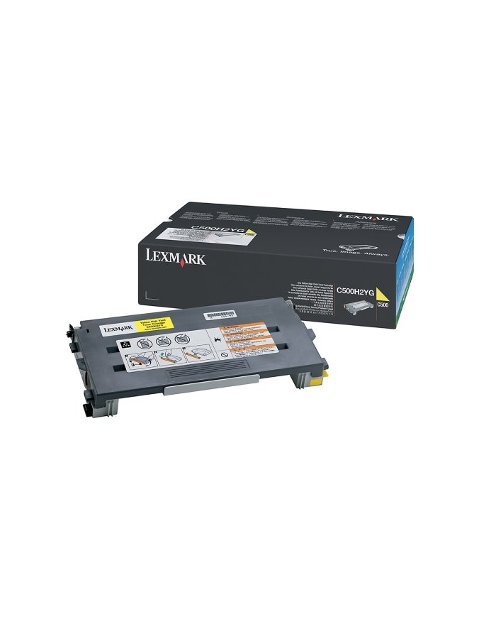 Lexmark Toner żółty 0C500H2YG główny