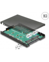 DeLOCK Adapter 2x 67P M.2 NGFF na SATA 22Pin - 2.5 cala - nr 23