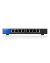 Linksys LGS108P PoE/1000/UNM/ 8 - LGS108P-EU - nr 14