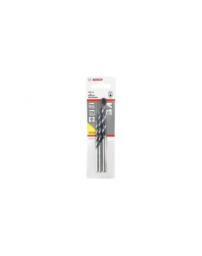 Bosch Wiertła do betonu Set CYL-5 3 sztuk główny