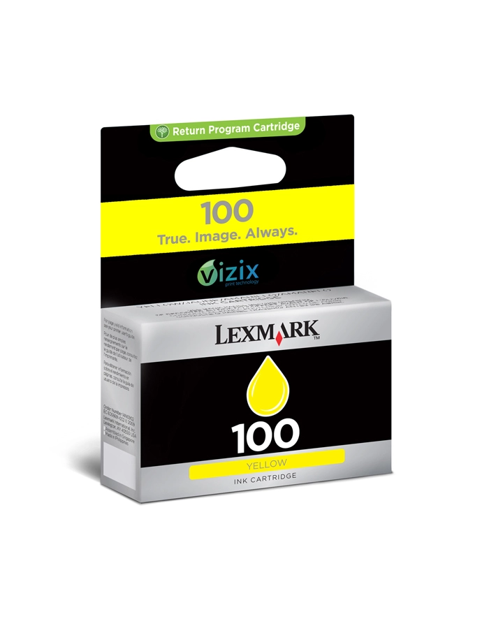 Lexmark Nr.100 yellow 200 Stron 0014N0902E główny