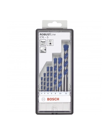Bosch Wiertła do betonu Set CYL-5 7 sztuk nr 1