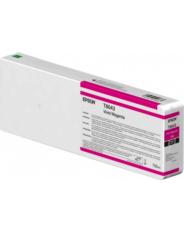 Tusz Epson Vivid Magenta T804300 UltraChrome HDX/HD | 700ml | SC 6000/7000/8000/ główny