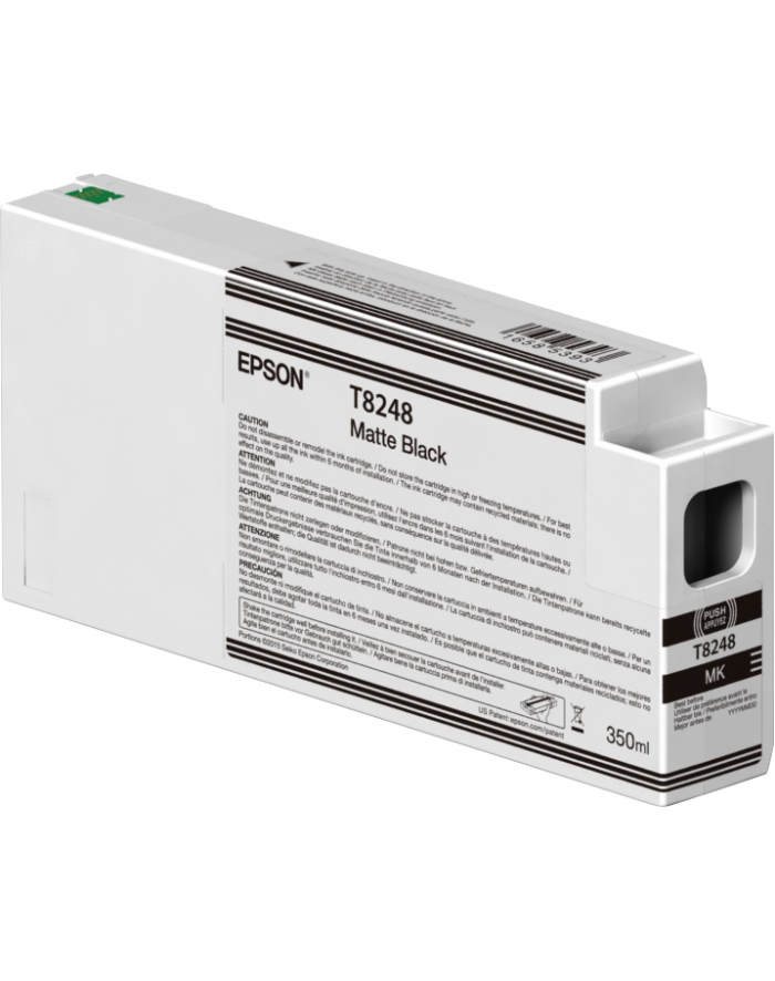 Tusz Epson Matte Black T824800 UltraChrome HDX/HD | 350ml | SC 6/7/8/9000 główny