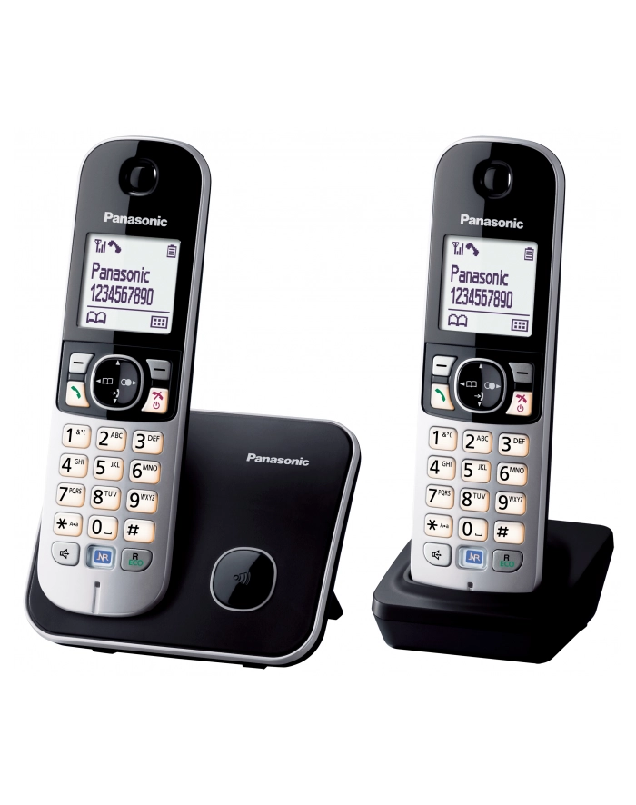 Panasonic KX-TG6812GB  1 MBT black j.niemiecki główny