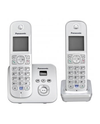 Panasonic KX-TG6822GS AB 1 MBT srebrny wersja Niemiecka nr 1