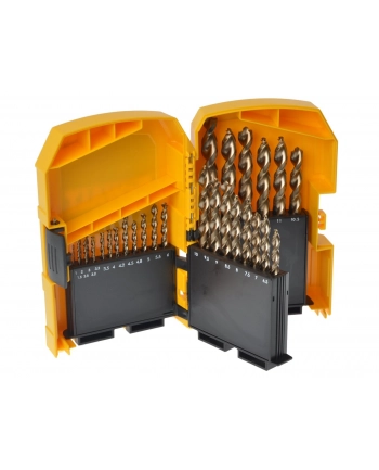 Dewalt HSS-G Wiertła do metalu - zestaw 29 sztuk nr 1
