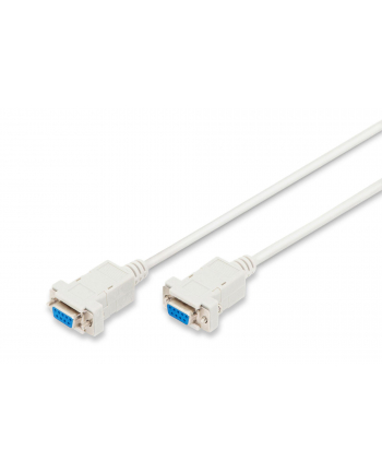 KABEL TRANSMISYJNY SZEREGOWY 9F/9F 3M (NULL MODEM)