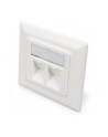 Digitus Leerdose do Keystone Module UP - Ramy 80x80mm Zentralplatte 50x50mm - nr 17