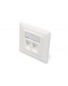 Digitus Leerdose do Keystone Module UP - Ramy 80x80mm Zentralplatte 50x50mm - nr 1