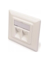 Digitus Leerdose do Keystone Module UP - Ramy 80x80mm Zentralplatte 50x50mm - nr 30