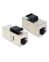 Delock Keystone Moduł RJ45 Cat6a blue/Bu - z Kabel - nr 8