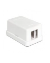 Delock Keystone Obudowa 1 Port white - nr 12