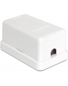 Delock Keystone Obudowa 1 Port white - nr 15