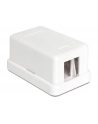 Delock Keystone Obudowa 1 Port white - nr 3