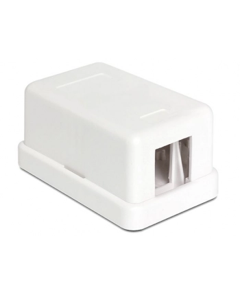Delock Keystone Obudowa 1 Port white nr 1