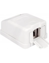 Delock Keystone Obudowa 1P Surface Box - white - nr 12