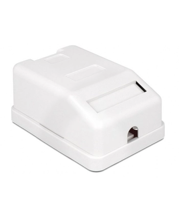 Delock Keystone Obudowa 1P Surface Box - white nr 2