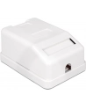 Delock Keystone Obudowa 1P Surface Box - white - nr 8