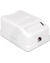 Delock Keystone Obudowa 1P Surface Box - white - nr 9