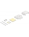 Delock Keystone Obudowa 2P Surface Box - white - nr 12