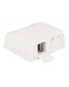 Delock Keystone Obudowa 2P Surface Box - white - nr 13
